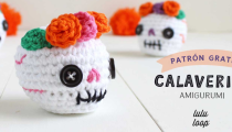 Calaverita Amigurumi a Crochet por Lulu Loop Crochet