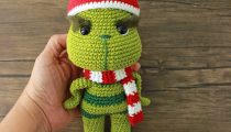 Grinch Amigurumi Pattern by Lulu Loop Crochet