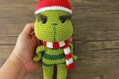 Grinch Amigurumi Pattern by Lulu Loop Crochet